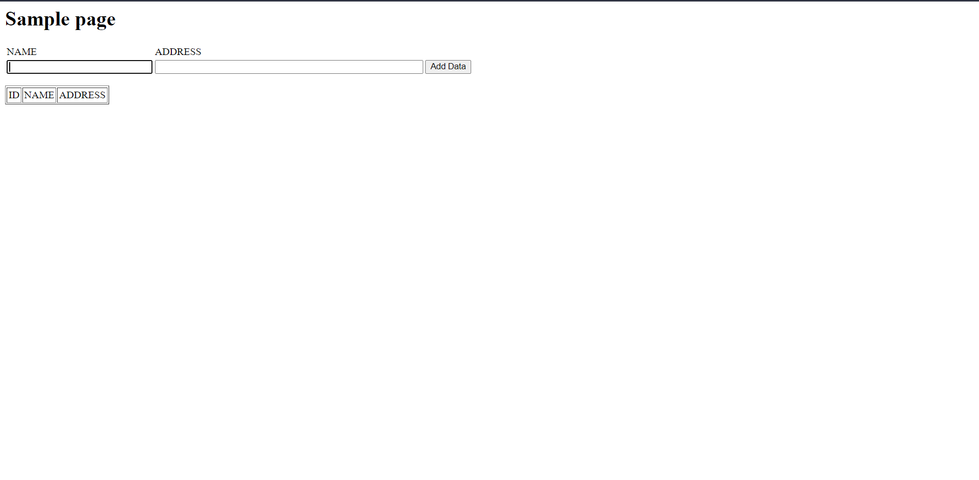 SamplePage